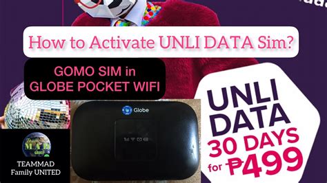 globe pocket wifi unlimited internet.
